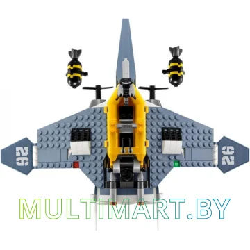 Конструктор Lepin 06055 Бомбардировщик «Морской дьявол» (364 детали) картинка 4